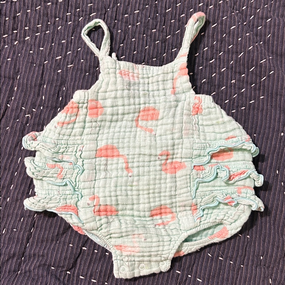 Angel Dear Mint Green Baby Outfit